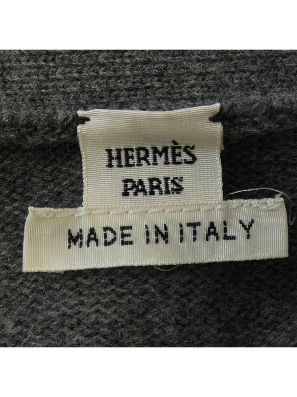 Hermes Cardigan Gray 34 - Picture 4 of 6